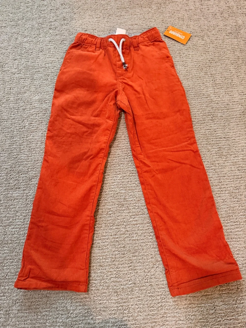 Gymboree Orange Corduroy Kids Pants